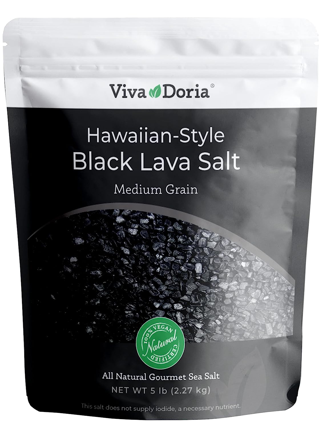 Viva Doria Hawaiian Black Lava Sea Salt, Lava Salt, [...]