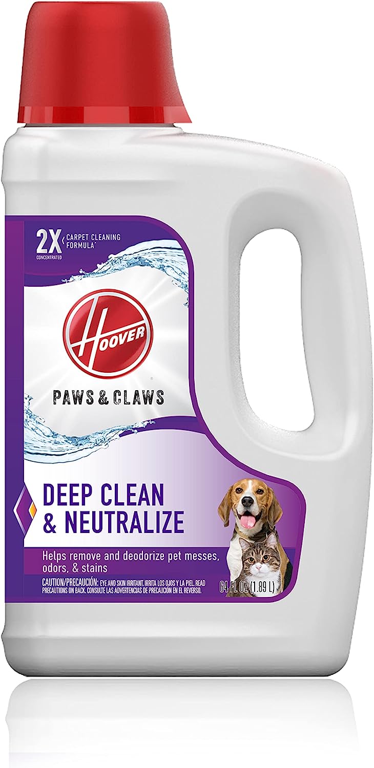 Hoover Paws & Claws Deep Cleaning Carpet Shampoo with [...]