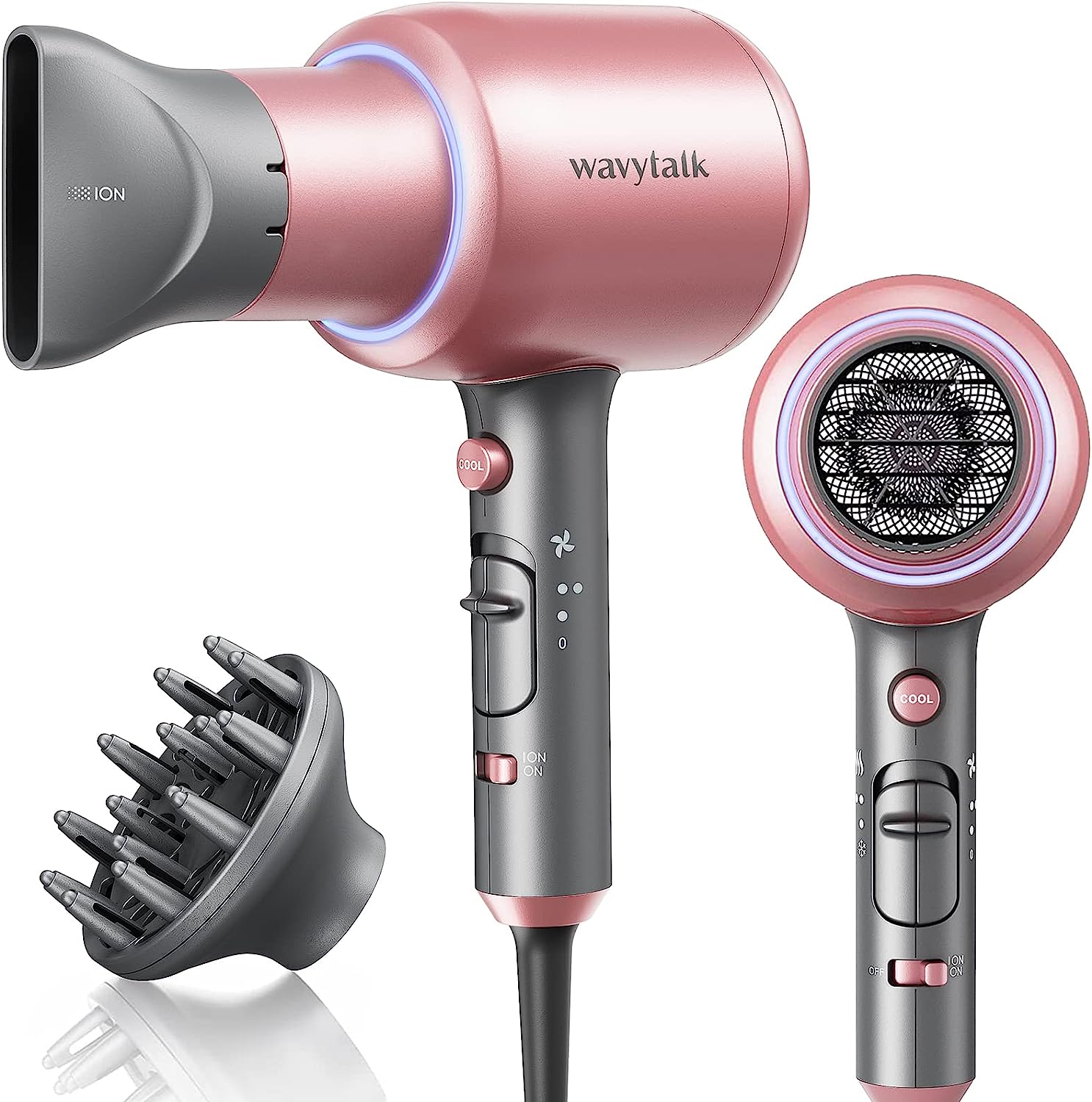 Wavytalk Professional Ionic Hair Dryer Blow Dryer with [...]