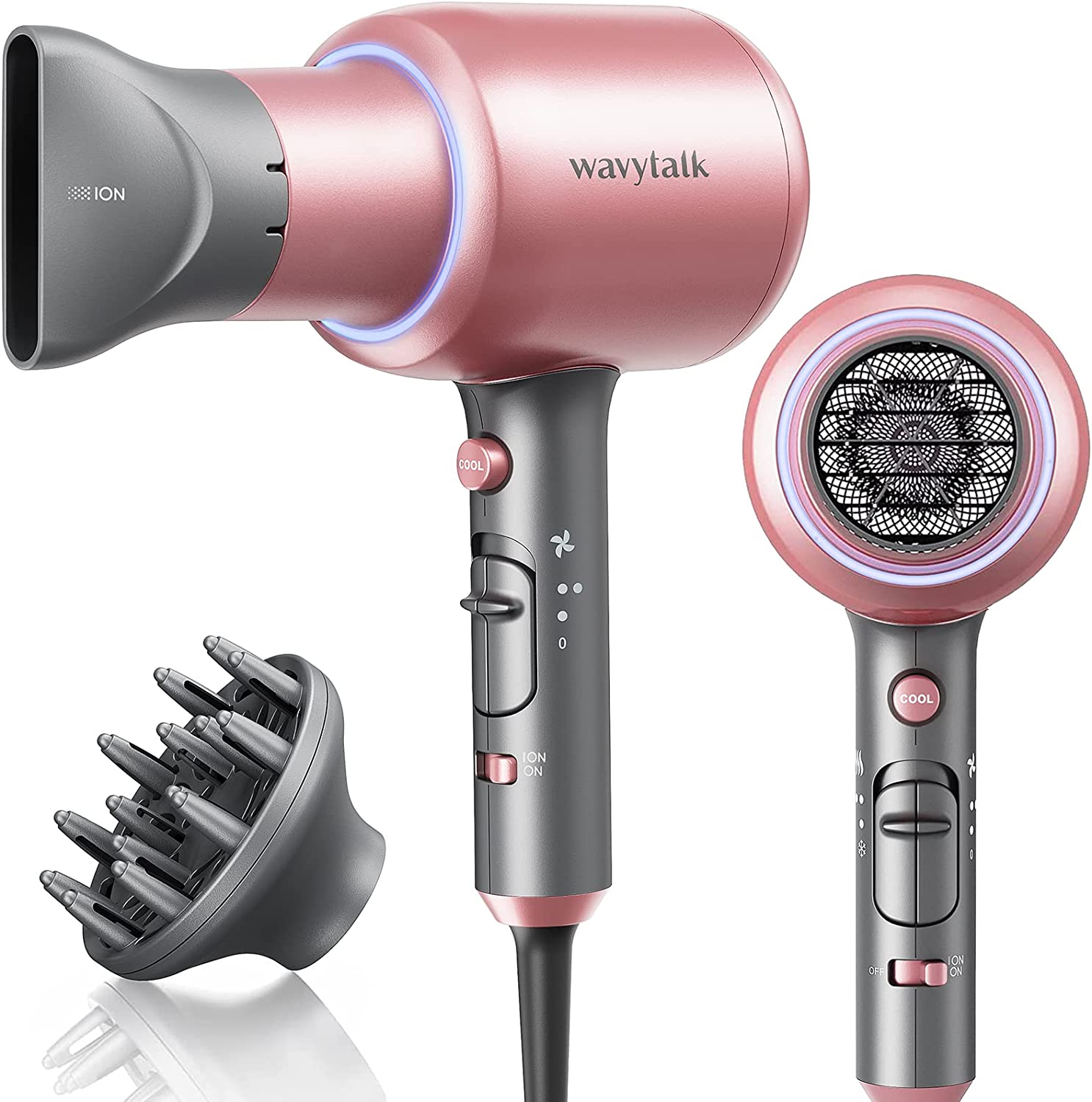Wavytalk Professional Ionic Hair Dryer Blow Dryer with [...]