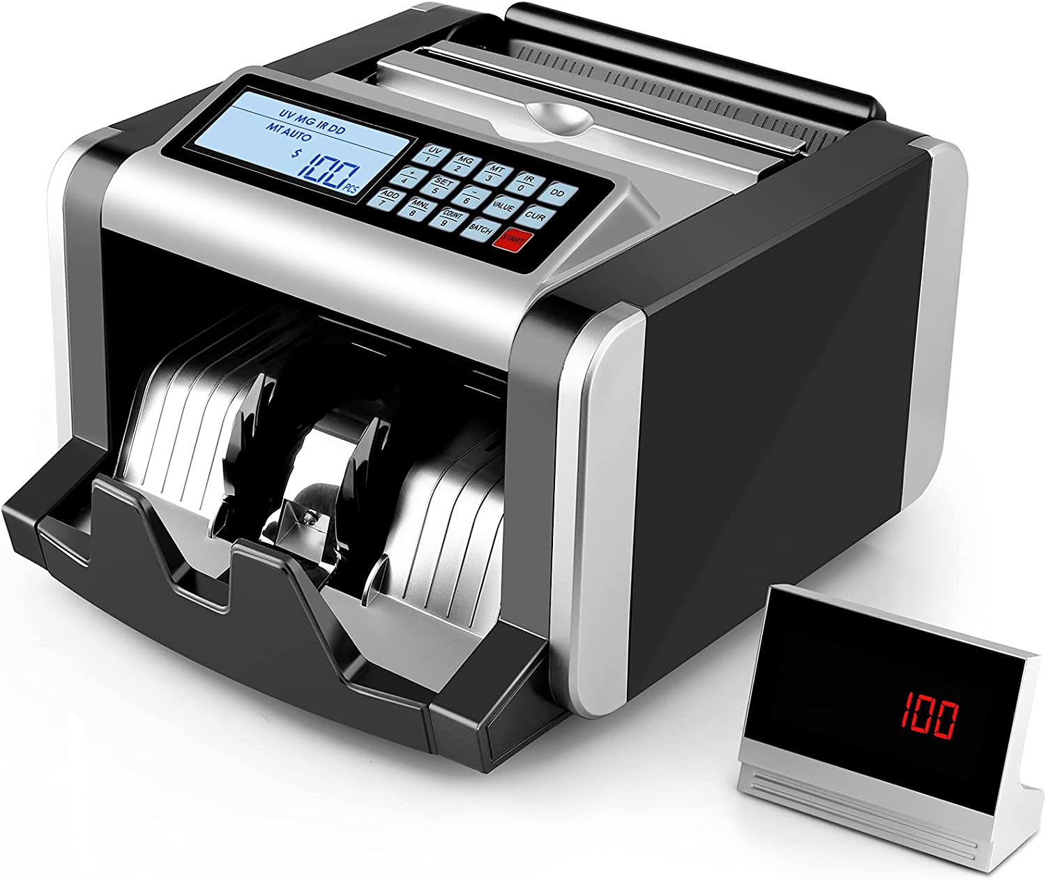Money Counter Machine with UV/MG/IR Counterfeit [...]