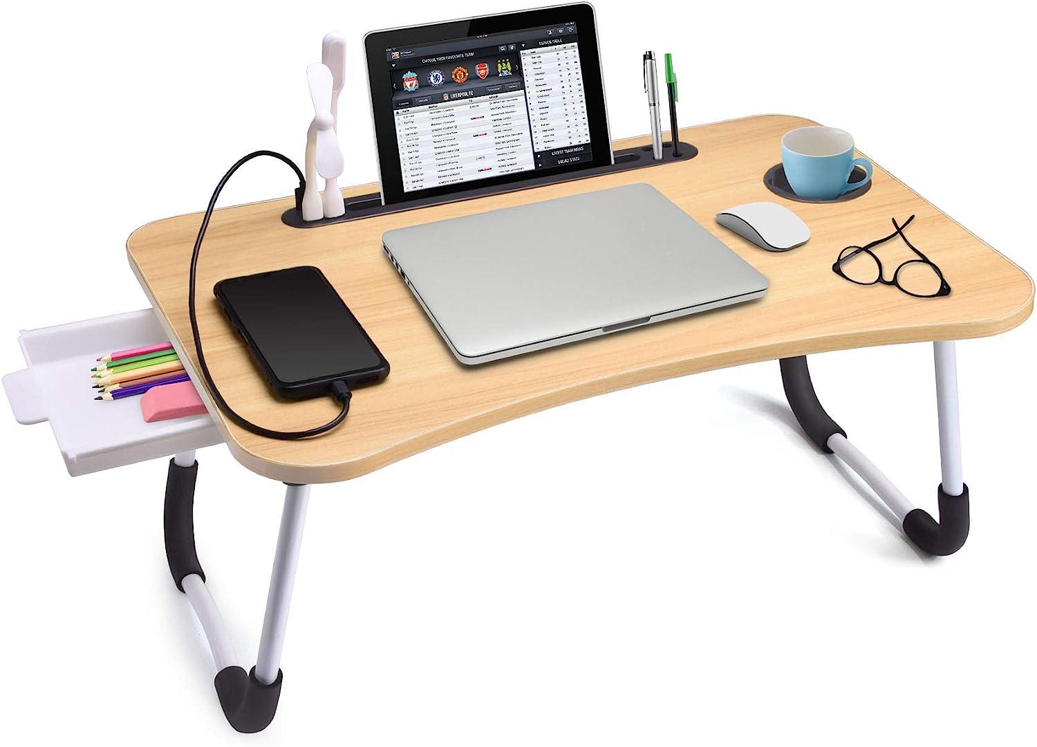 Slendor Laptop Desk Laptop Bed Stand Foldable Laptop [...]