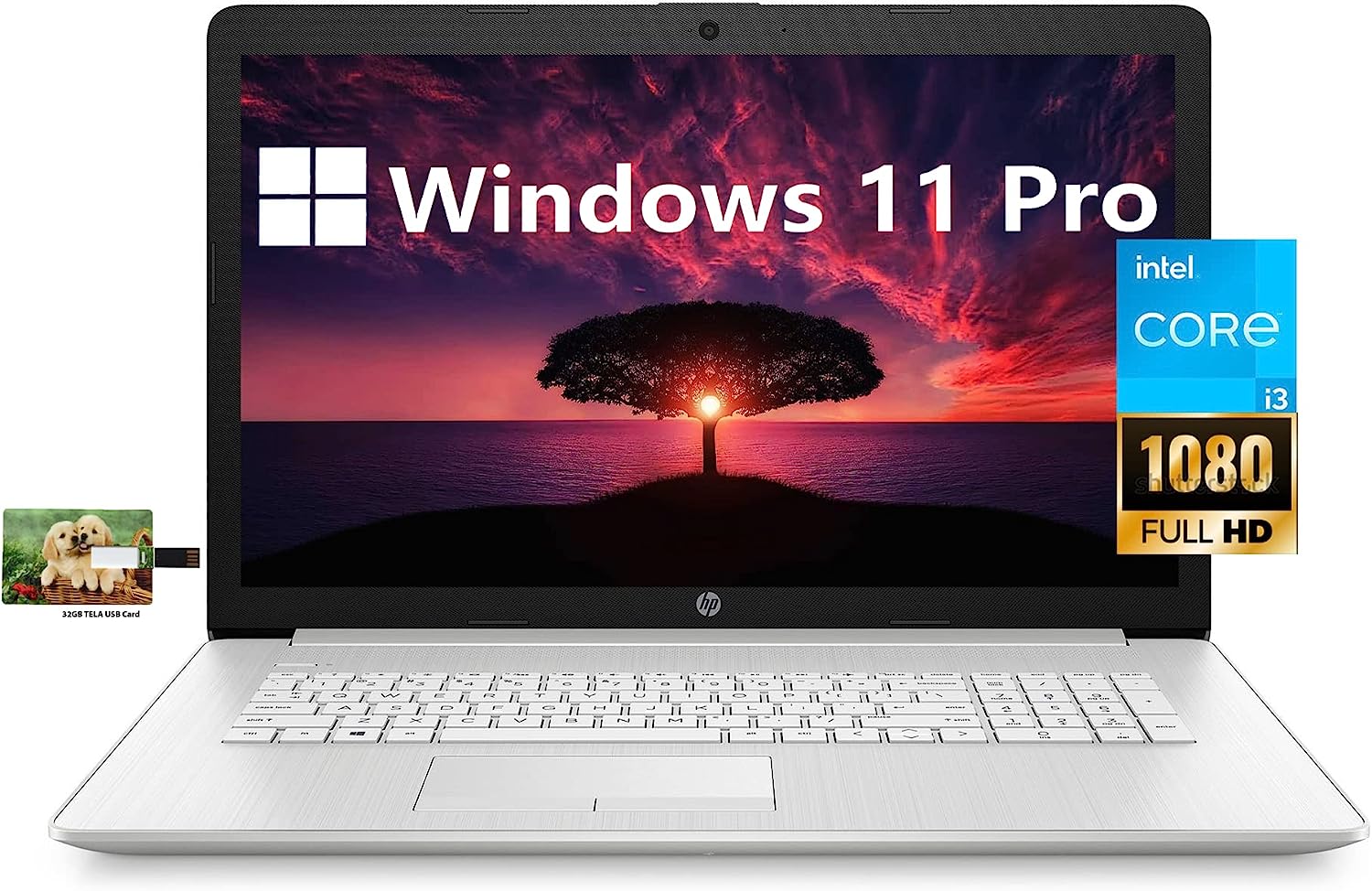 HP 17 Business Laptop Computer, 11th Gen Intel Core [...]