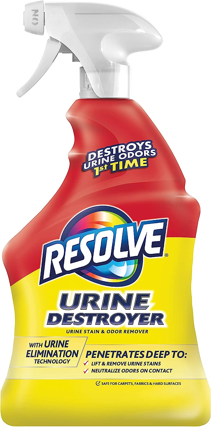 Resolve Urine Destroyer Spray Stain & Odor Remover, [...]