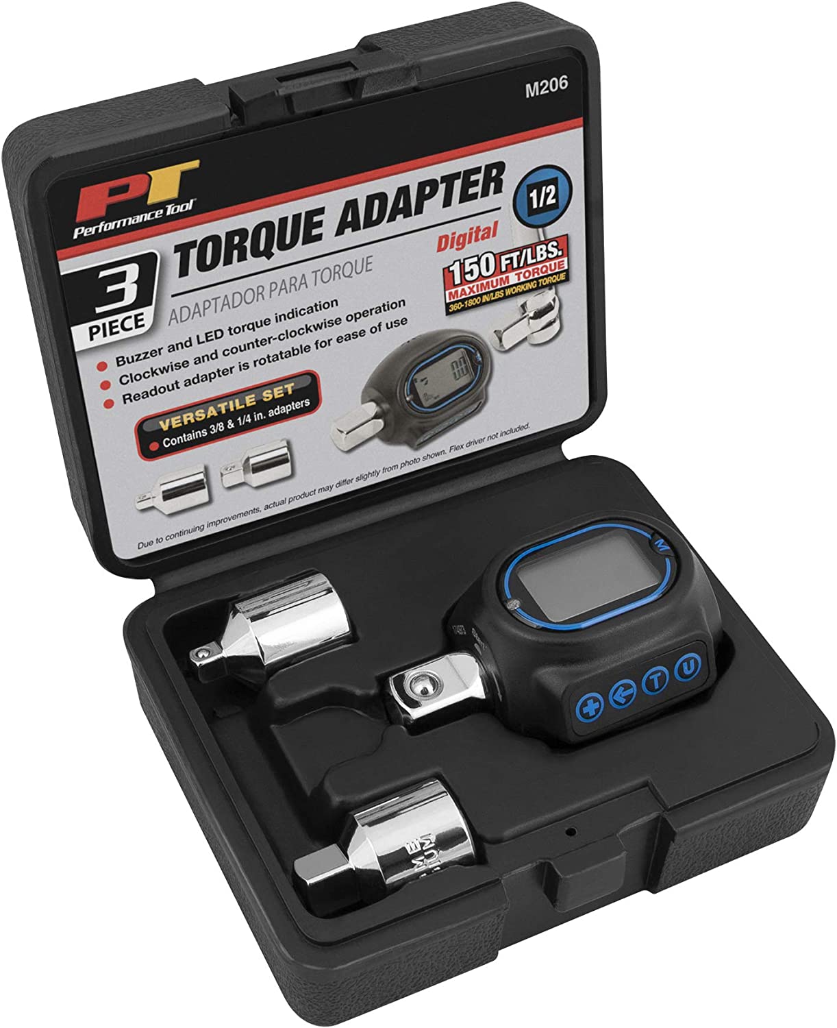 Performance Tool M206 Digital Torque Adapter (1/2'' [...]