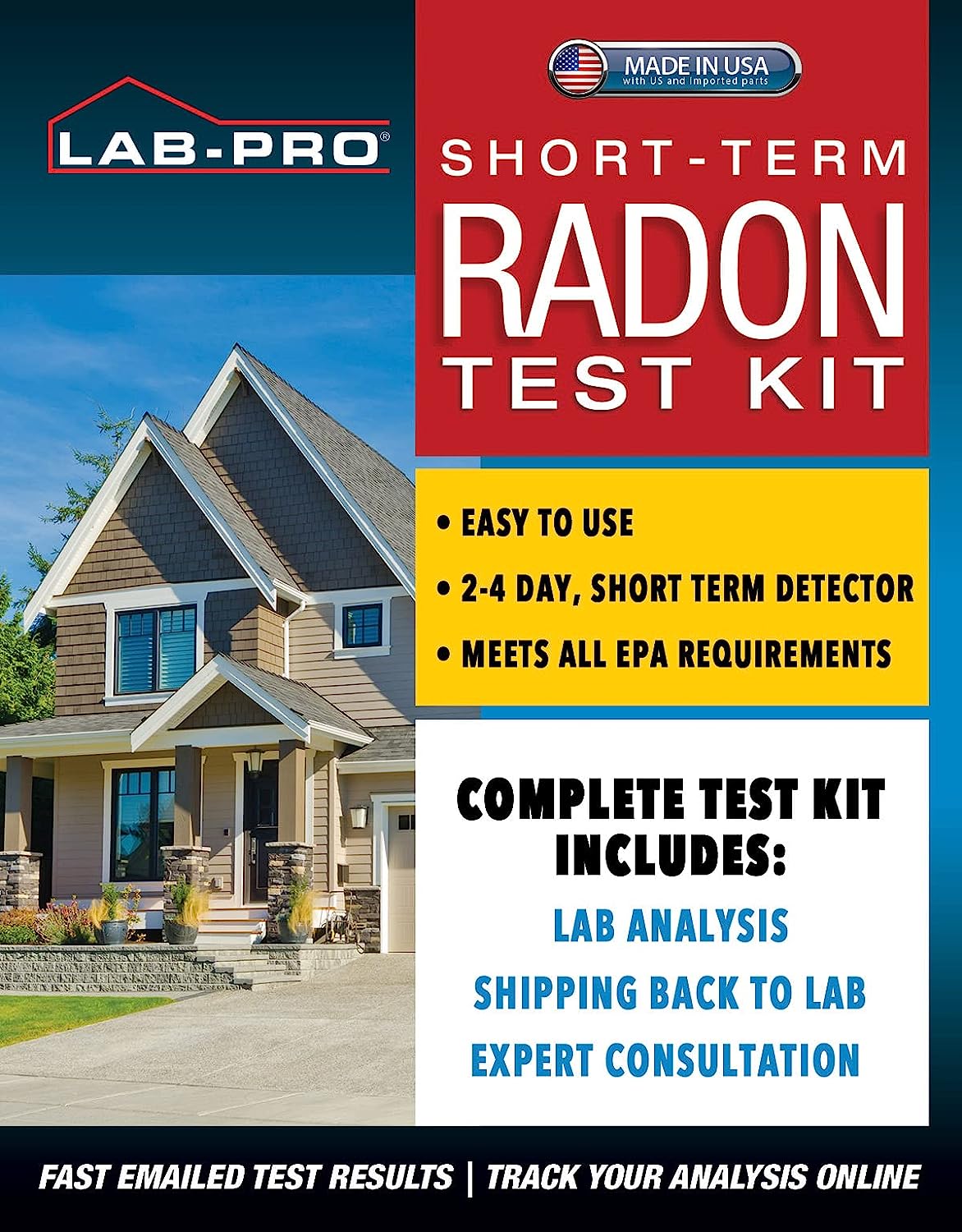 Radon Test Kit for Home - Radon Test Kit - Includes 1 [...]