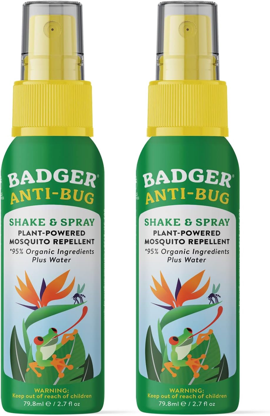 Badger Bug Spray, Organic Deet Free Mosquito Repellent [...]