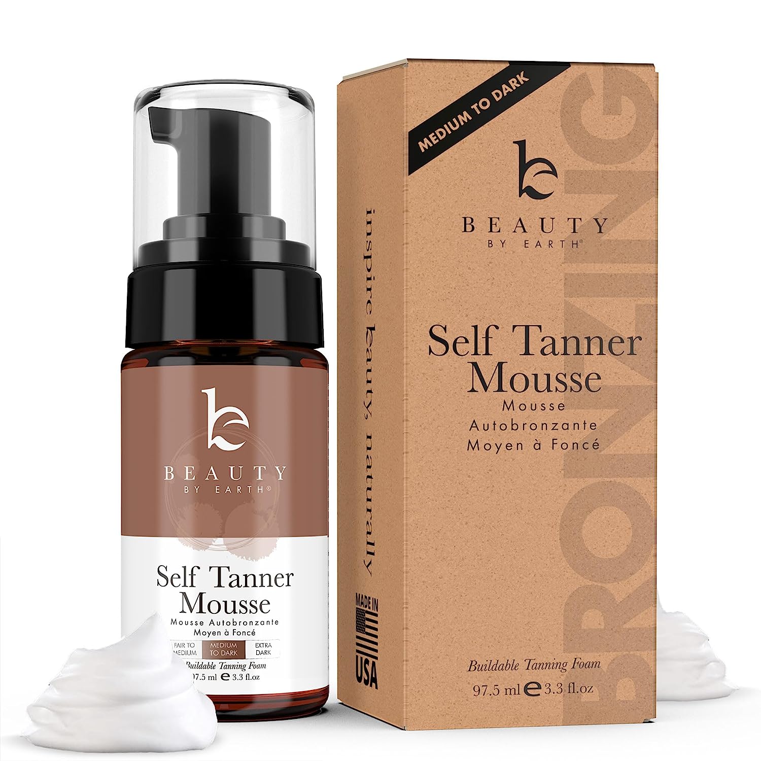 Beauty by Earth Self Tanner Mousse - Medium to Dark [...]