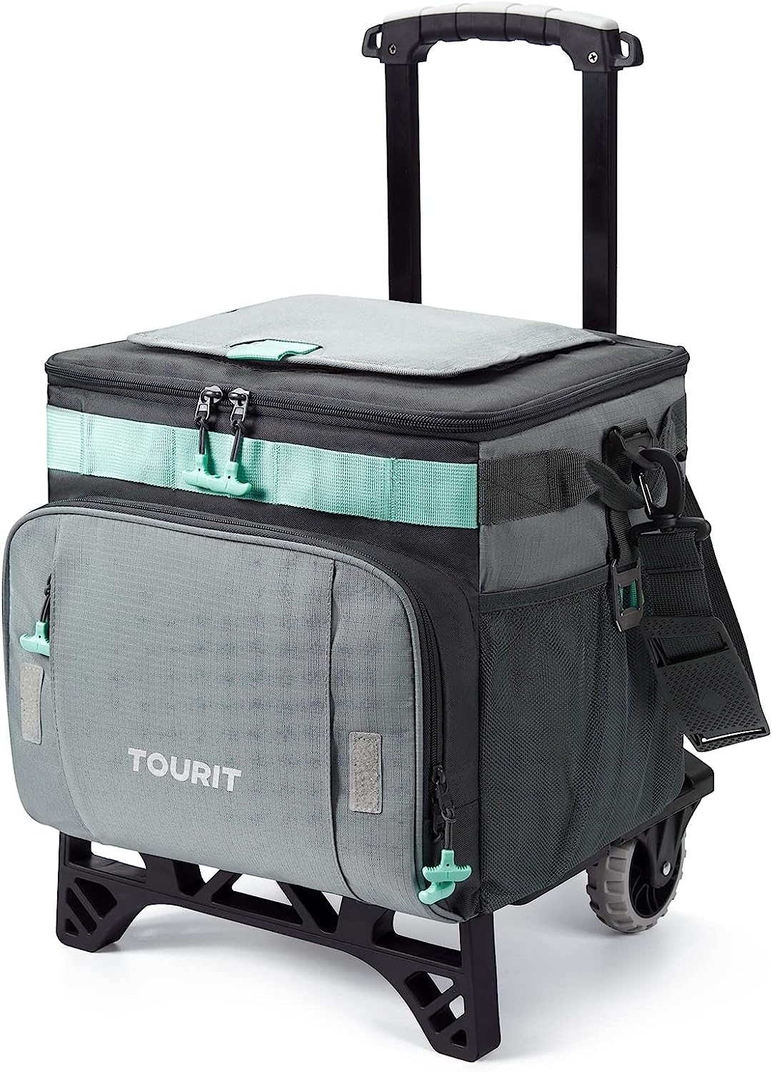 TOURIT 50-Can Collapsible Rolling Cooler Leakproof [...]
