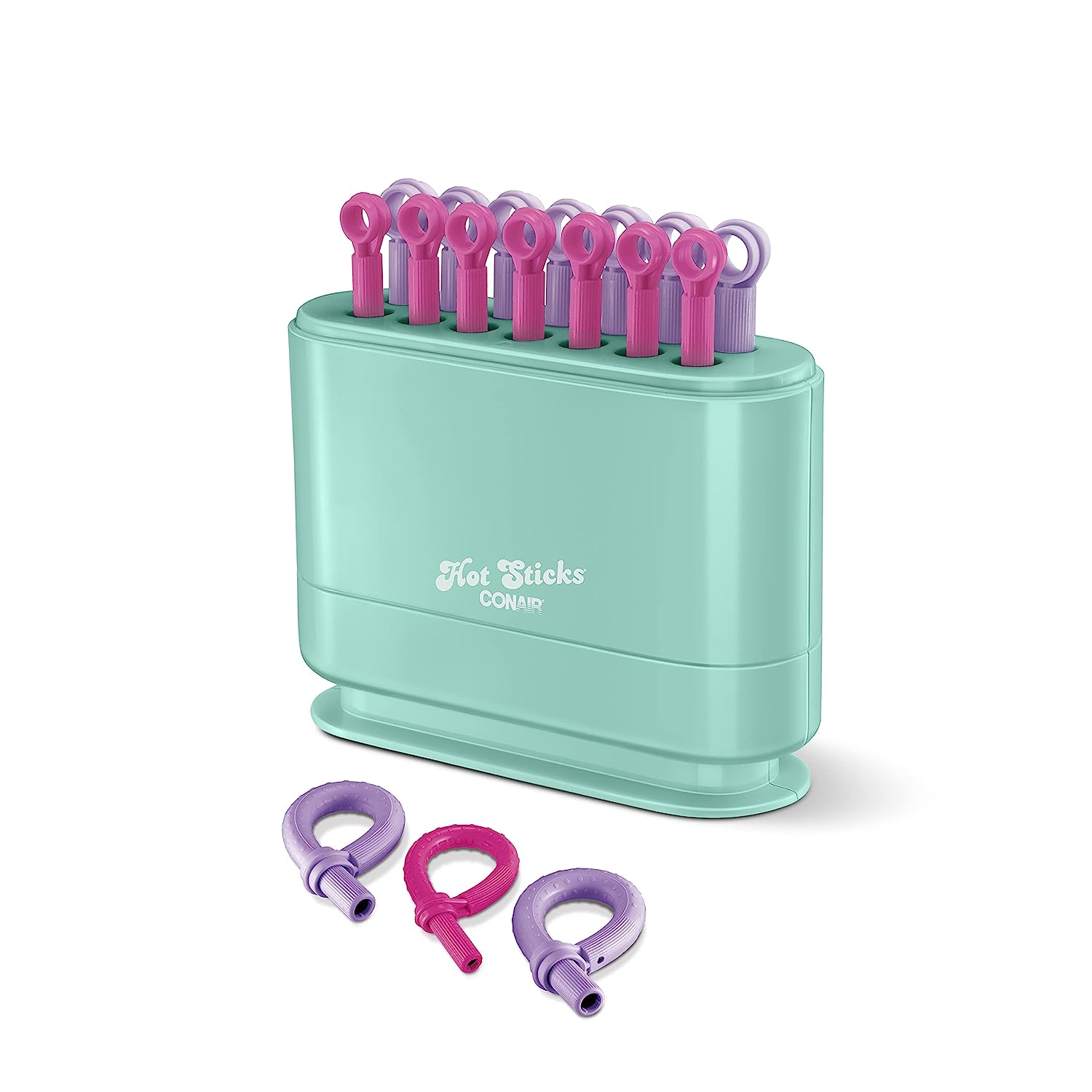 Conair HOT STICKS, Silicone Hot Roller Set with 7 [...]