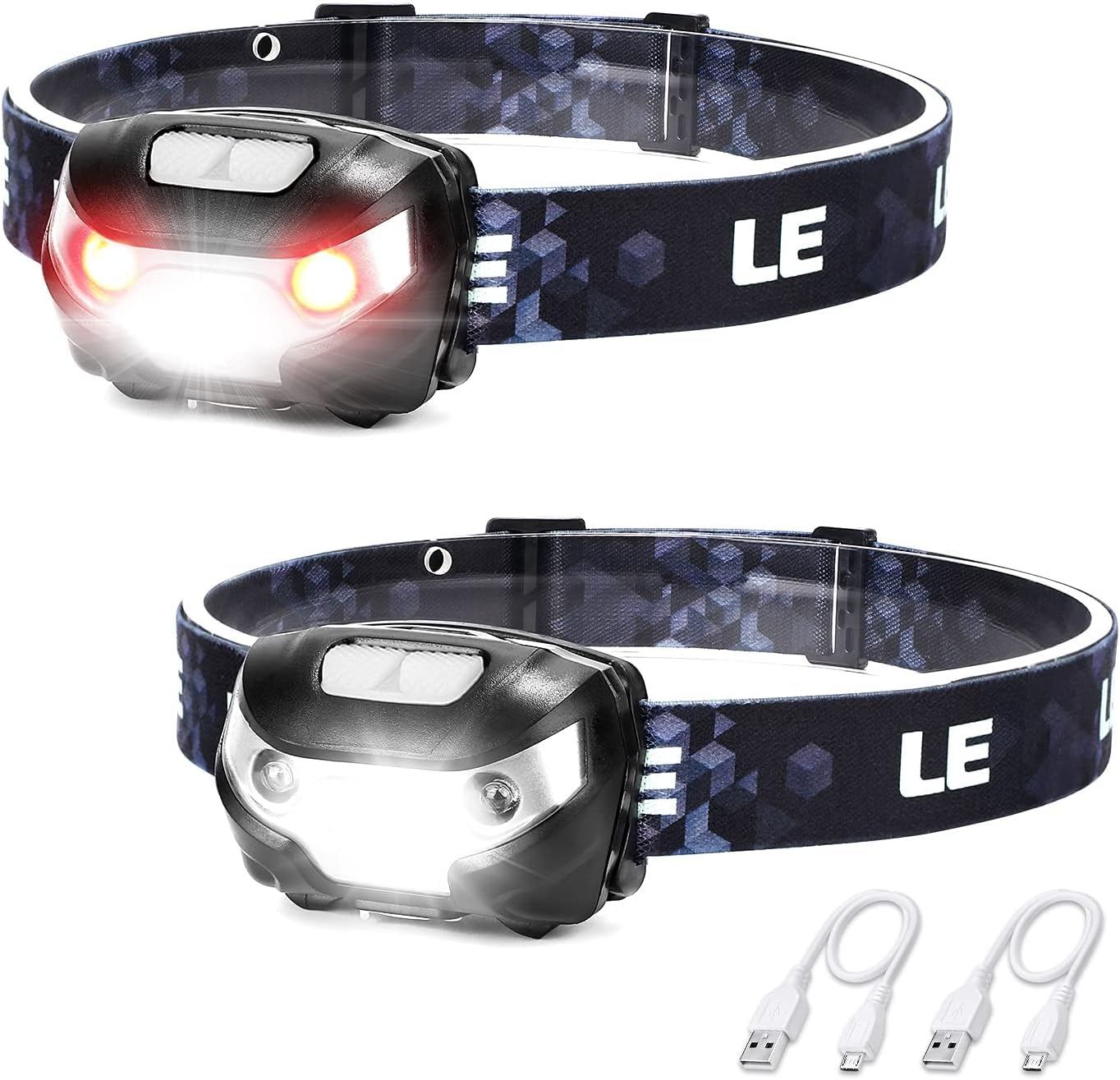 Lighting EVER LED Rechargeable Headlamp, L3200 High [...]