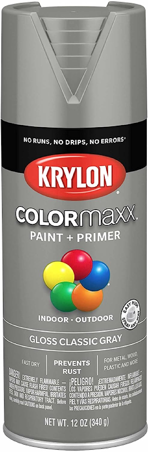 Krylon K05513007 COLORmaxx Spray Paint and Primer for [...]