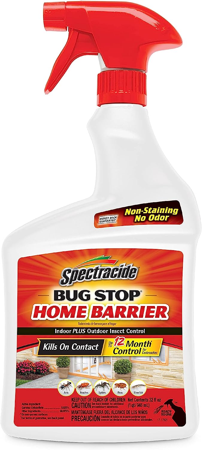 Spectracide Bug Stop Home Barrier, Kills Ants, Roaches [...]