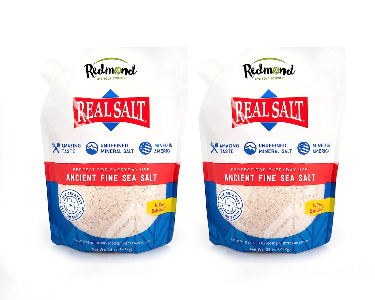 Redmond Real Salt - Ancient Fine Sea Salt, Unrefined [...]