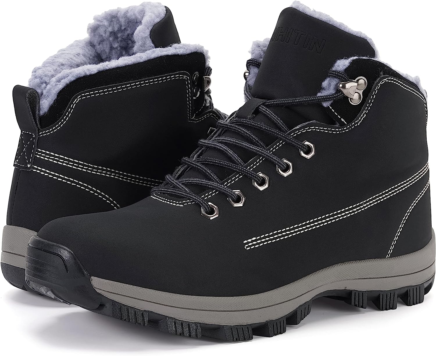 WHITIN Men's Waterproof Cold-Weather Boots
