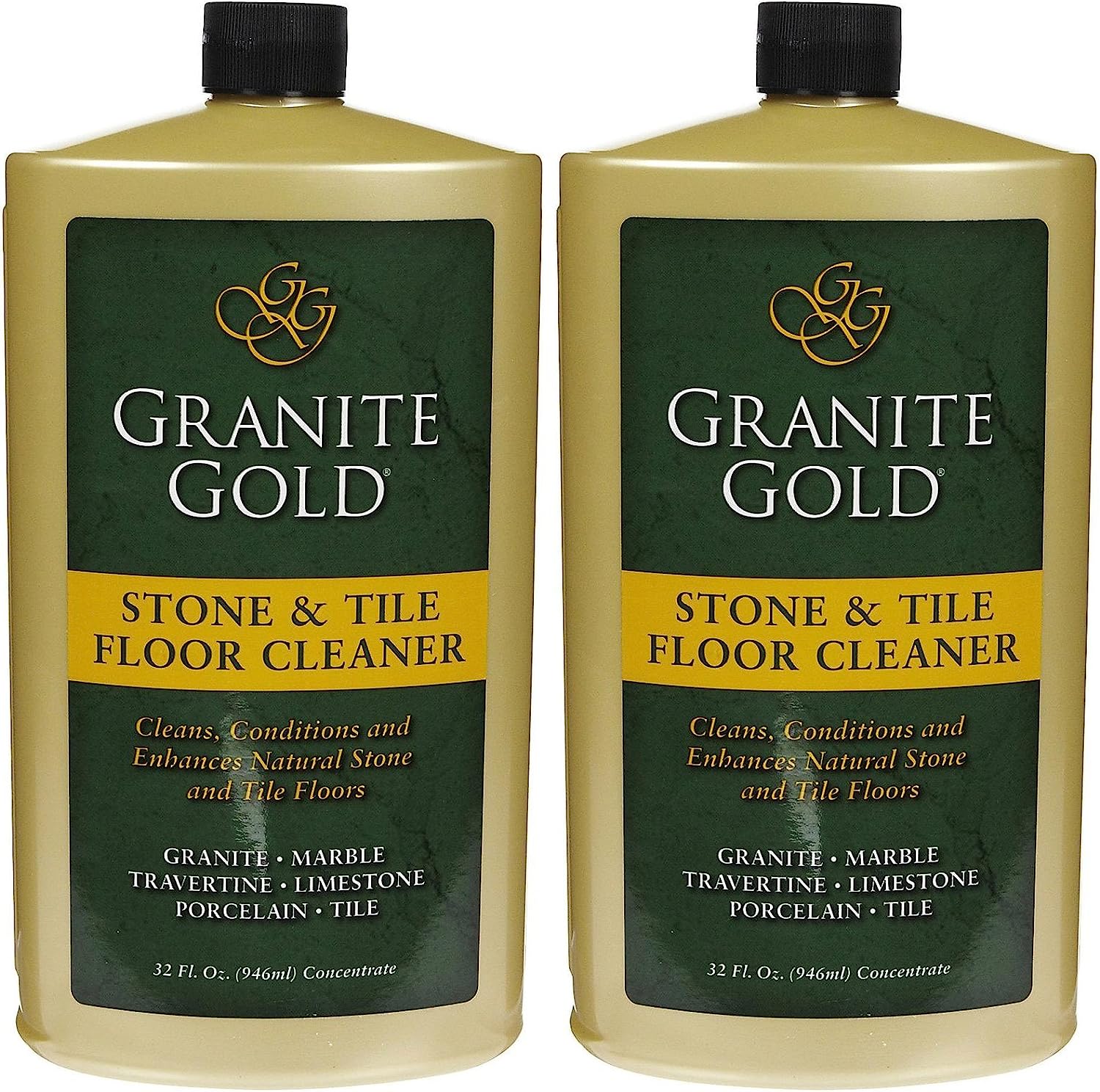 Granite Gold Stone & Tile Floor Cleaner, 32 oz-2 pk