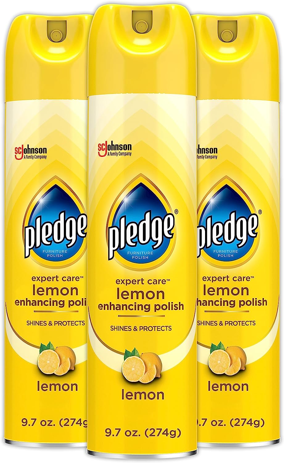 Pledge Expert Care Wood Polish Spray, Shines and [...]