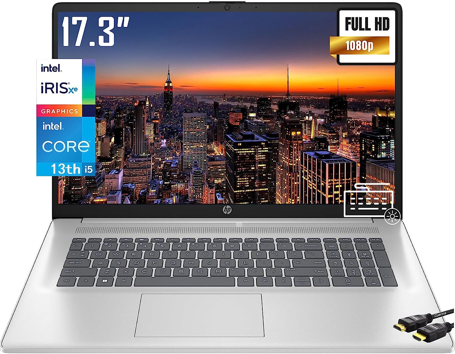 HP 2023 Flagship 17 Laptop, 17.3