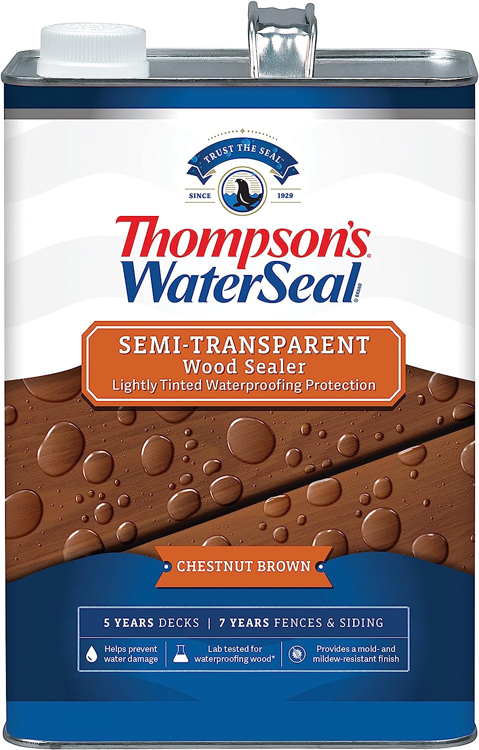 Thompson's Water Seal Semi-Transparent Wood Sealer, [...]