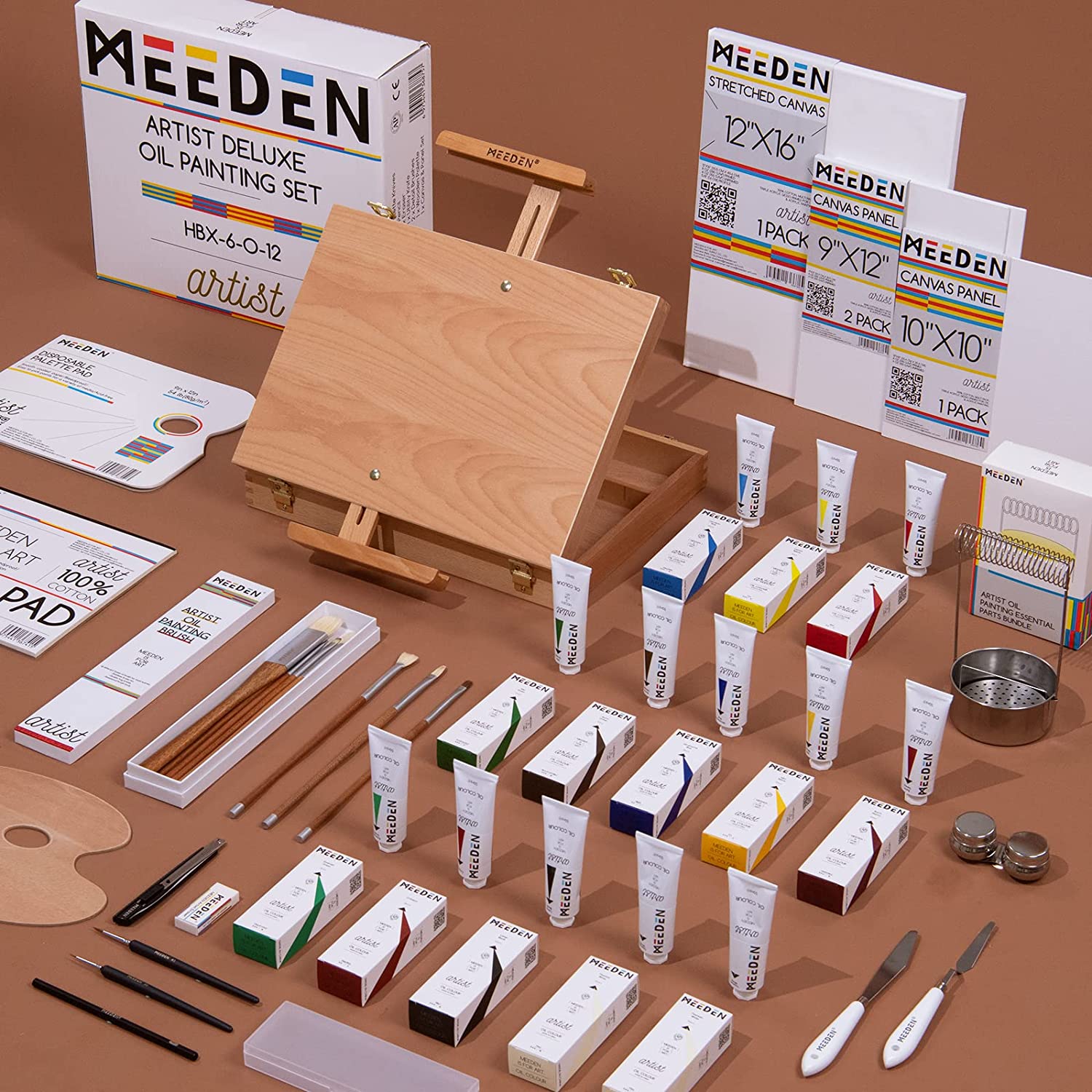 MEEDEN Oil Painting Kit, Prime Artist Series Painting [...]