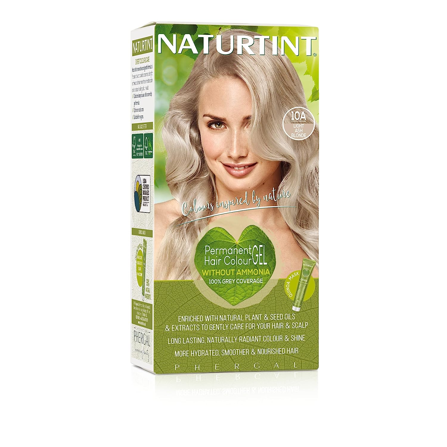 Naturtint Permanent Hair Color 10A Light Ash Blonde [...]
