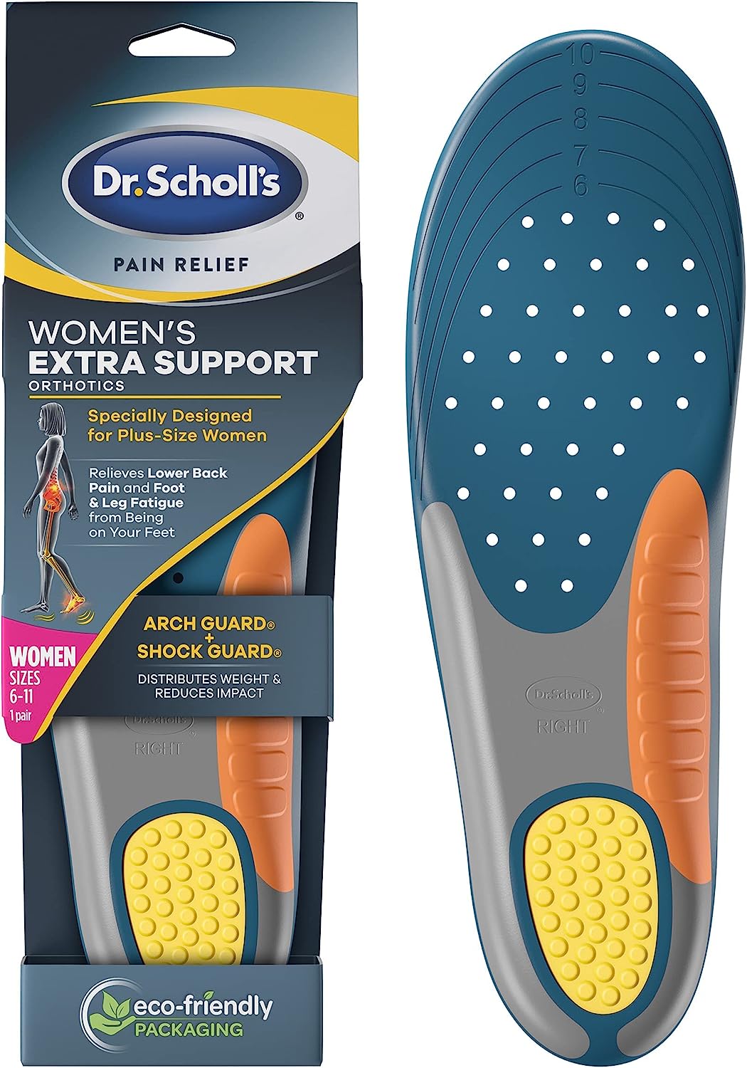 Dr. Scholl's Insoles for Women Extra Support Pain [...]