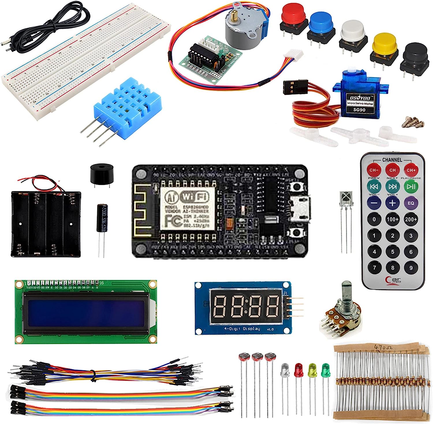 OSOYOO ESP8266 NodeMCU IOT Starter kit With ESP-12E [...]