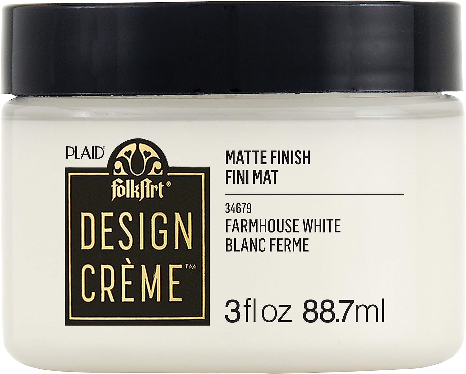 FolkArt 34679 Design Crème Paint, Farmhouse White, 3 [...]