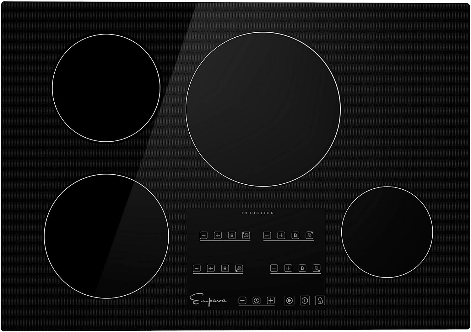 Empava 30 Inch Electric Stove Induction Cooktop with 4 [...]