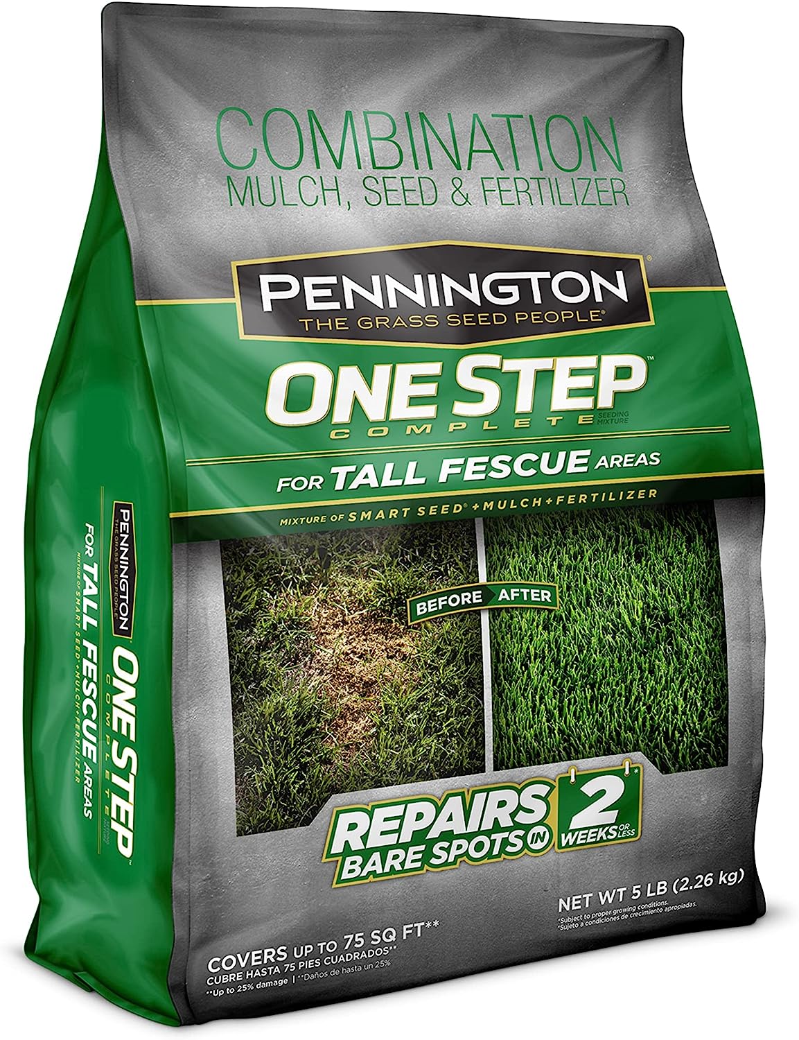 One Step Complete Tall Fescue 5lb. Grass Seed + Mulch [...]
