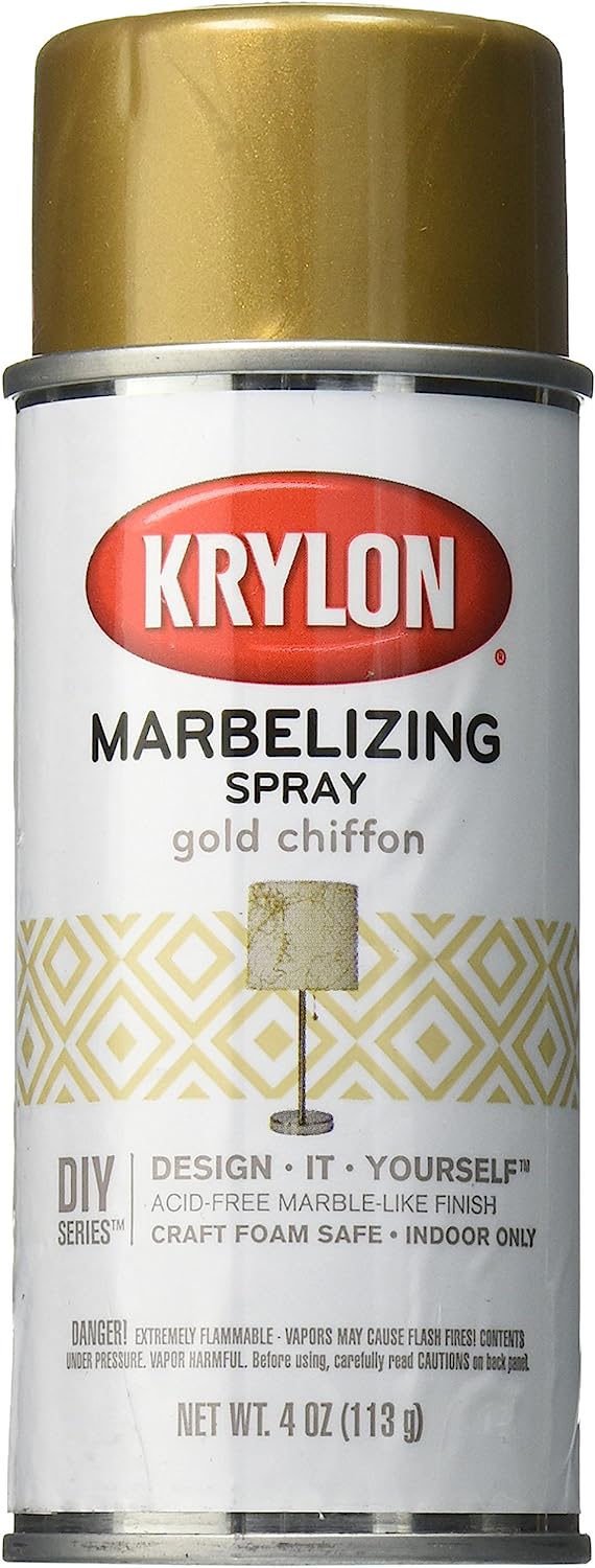 Krylon I00603 Marbelizing Spray Decorative, Gold [...]