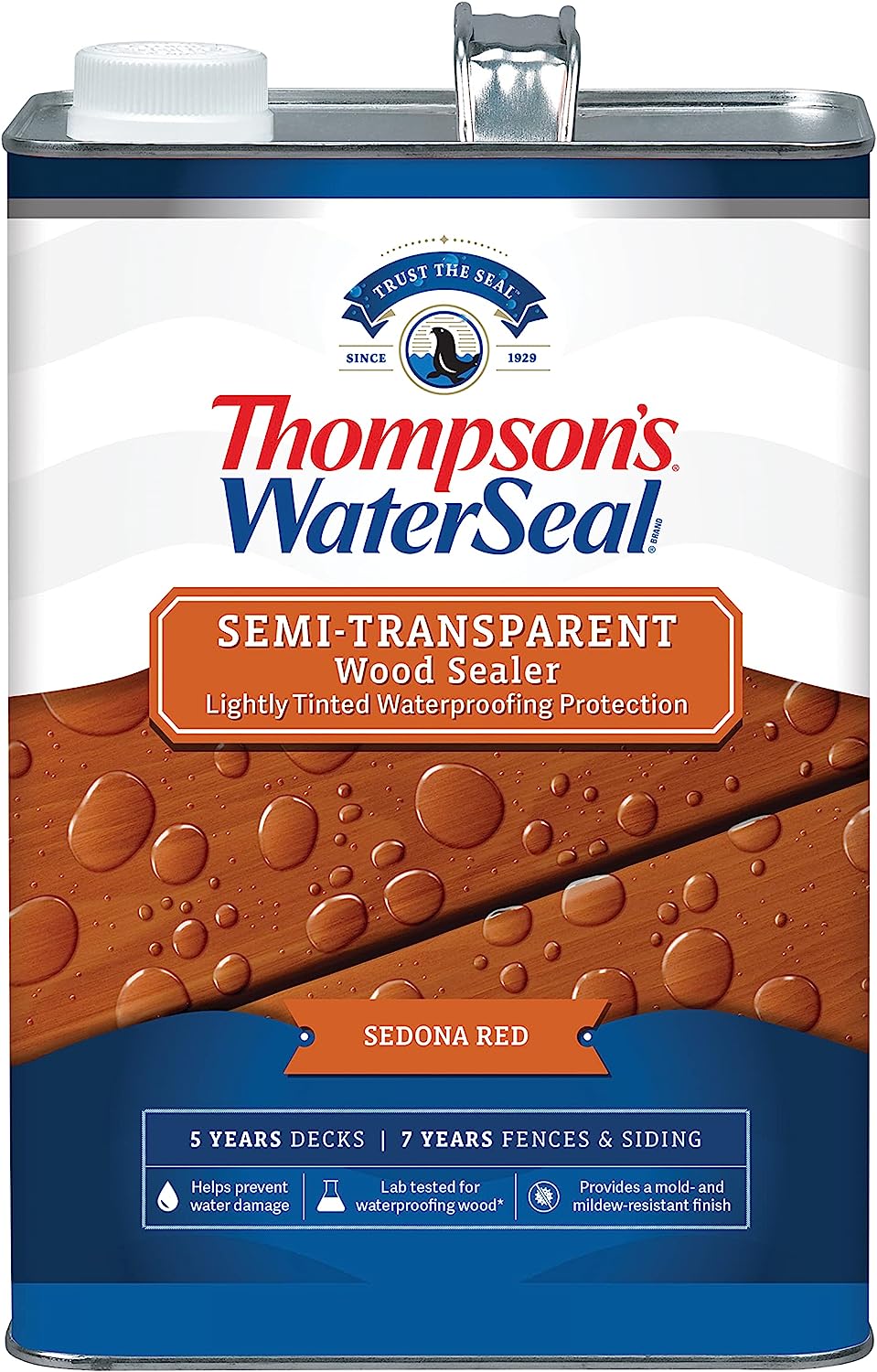 Thompson's Water Seal Semi-Transparent Wood Sealer, [...]