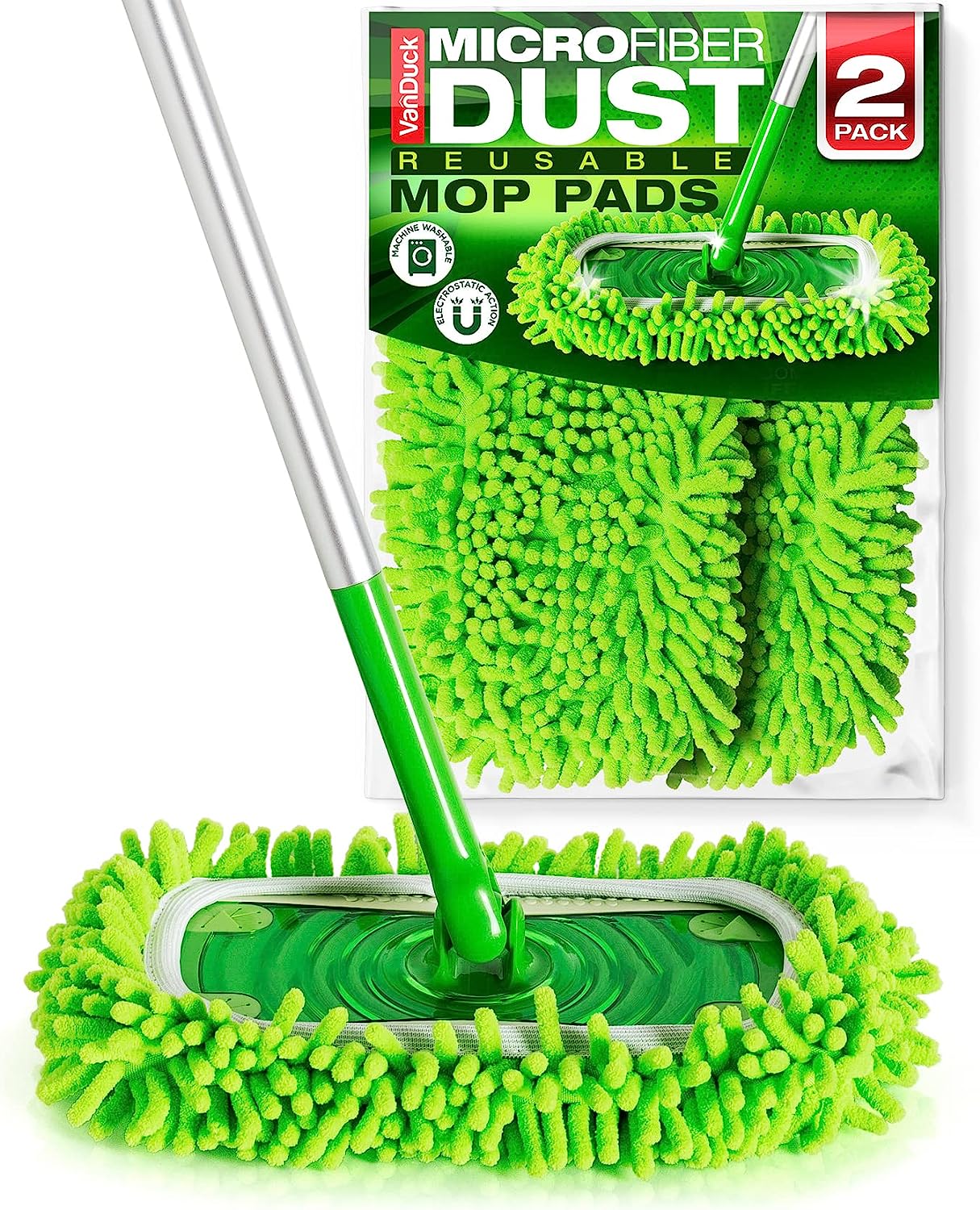 VanDuck Dust Mop Refill Compatible with Swiffer [...]