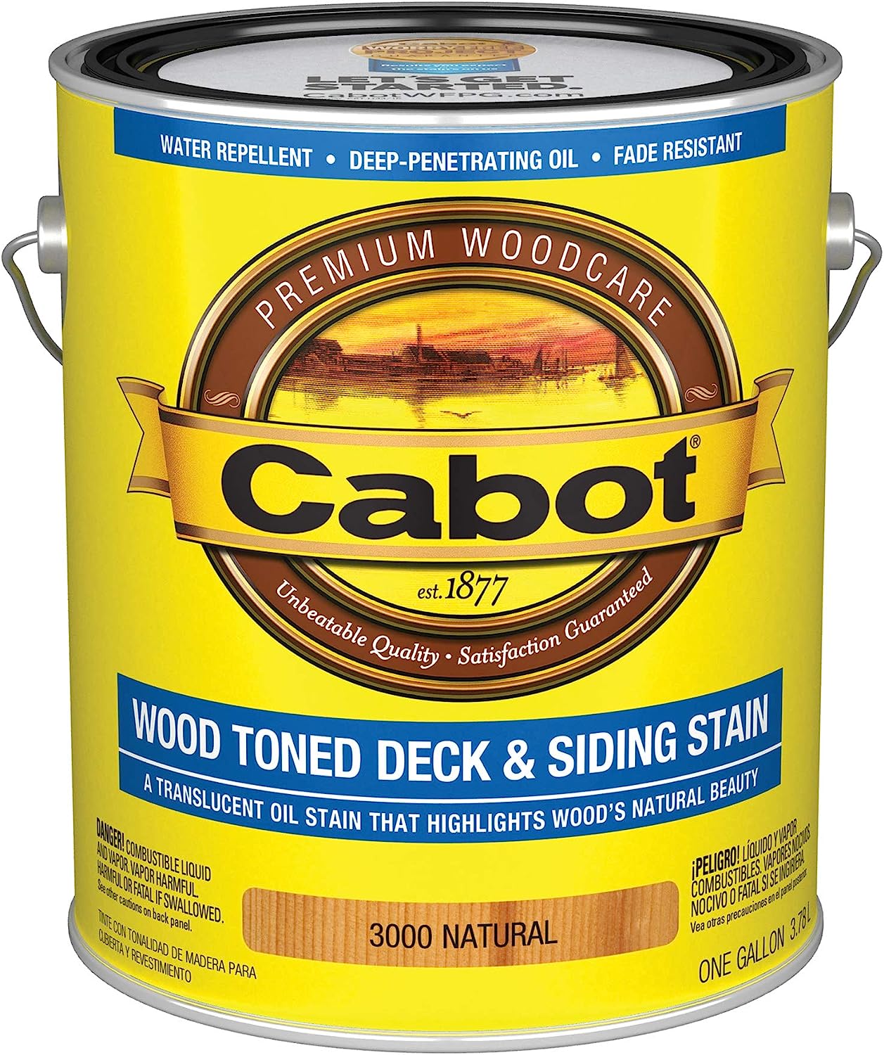 Cabot 140.0003000.007 Wood Toned Deck & Siding Stain, [...]