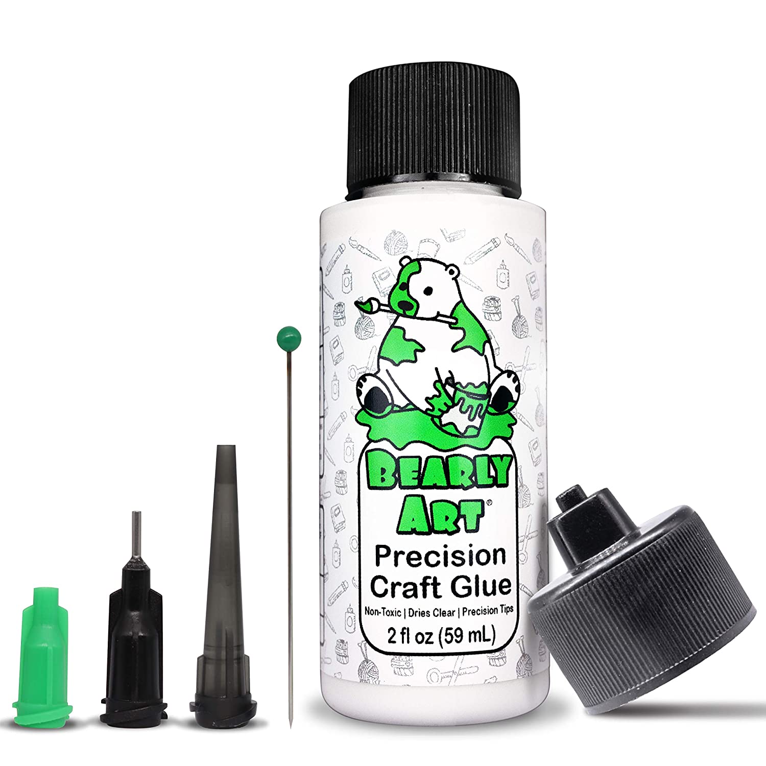 Bearly Art Precision Craft Glue - The Mini - 2fl oz [...]