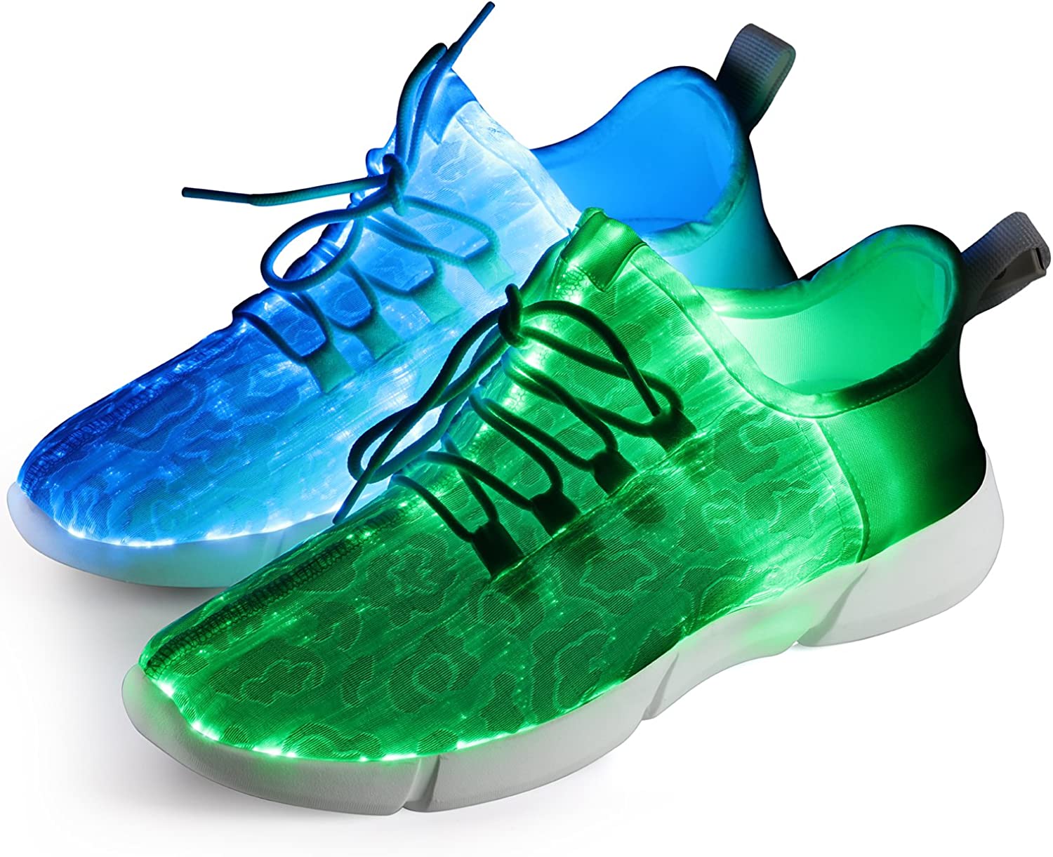 Shinmax Light Up Shoes,Fiber Optic LED Shoes for Women [...]