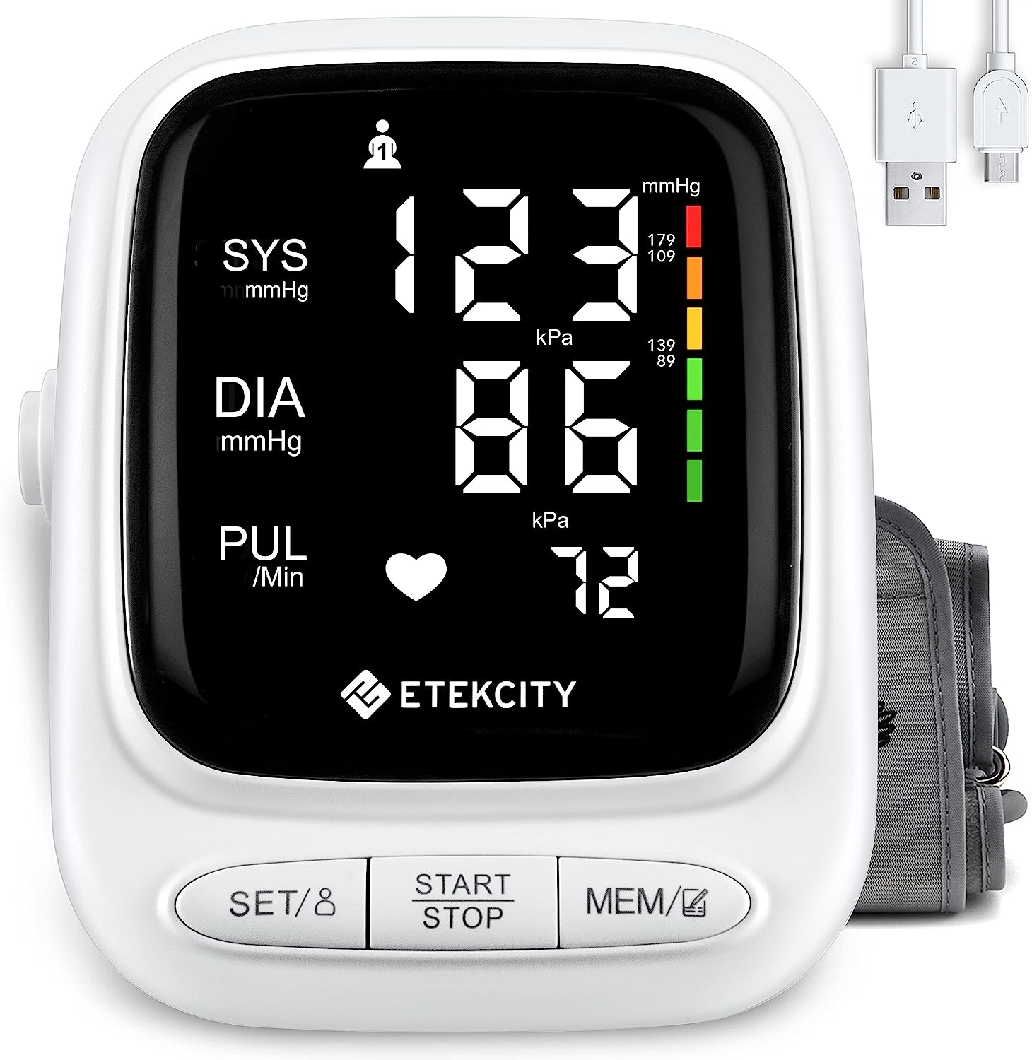 Blood Pressure Monitors for Home use, Machine and Cuff [...]