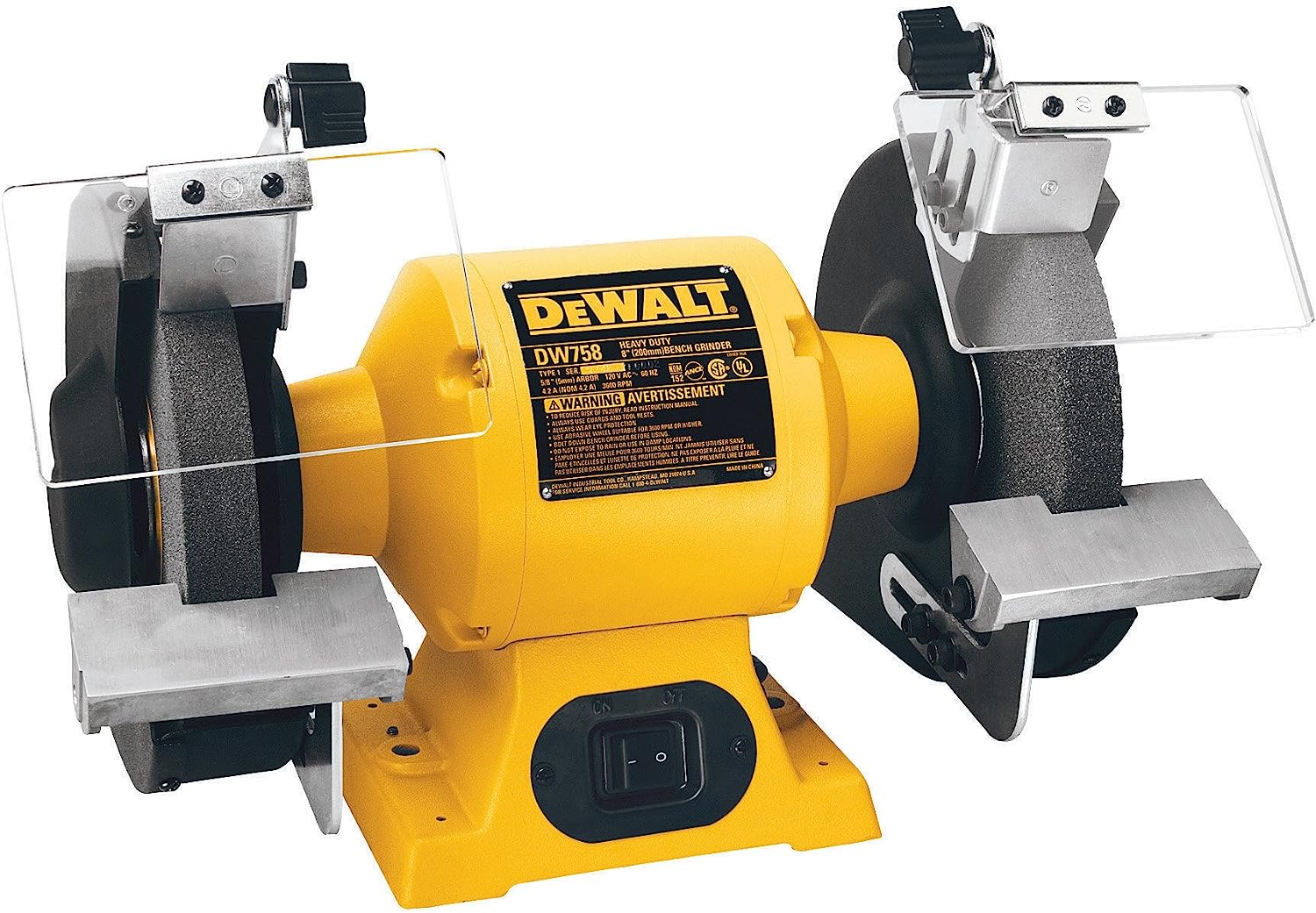 DEWALT Bench Grinder, 8 Inch, 3/4 HP, 3,600 RPM For [...]