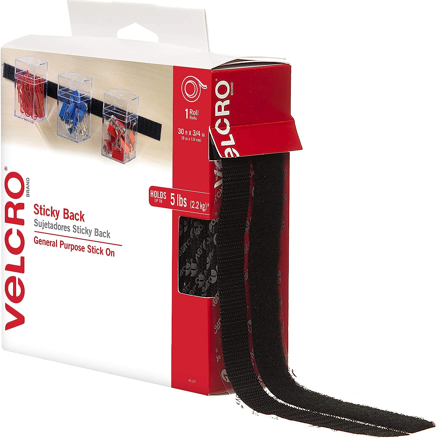 VELCRO Brand – 30 ft Sticky Back Hook and Loop [...]
