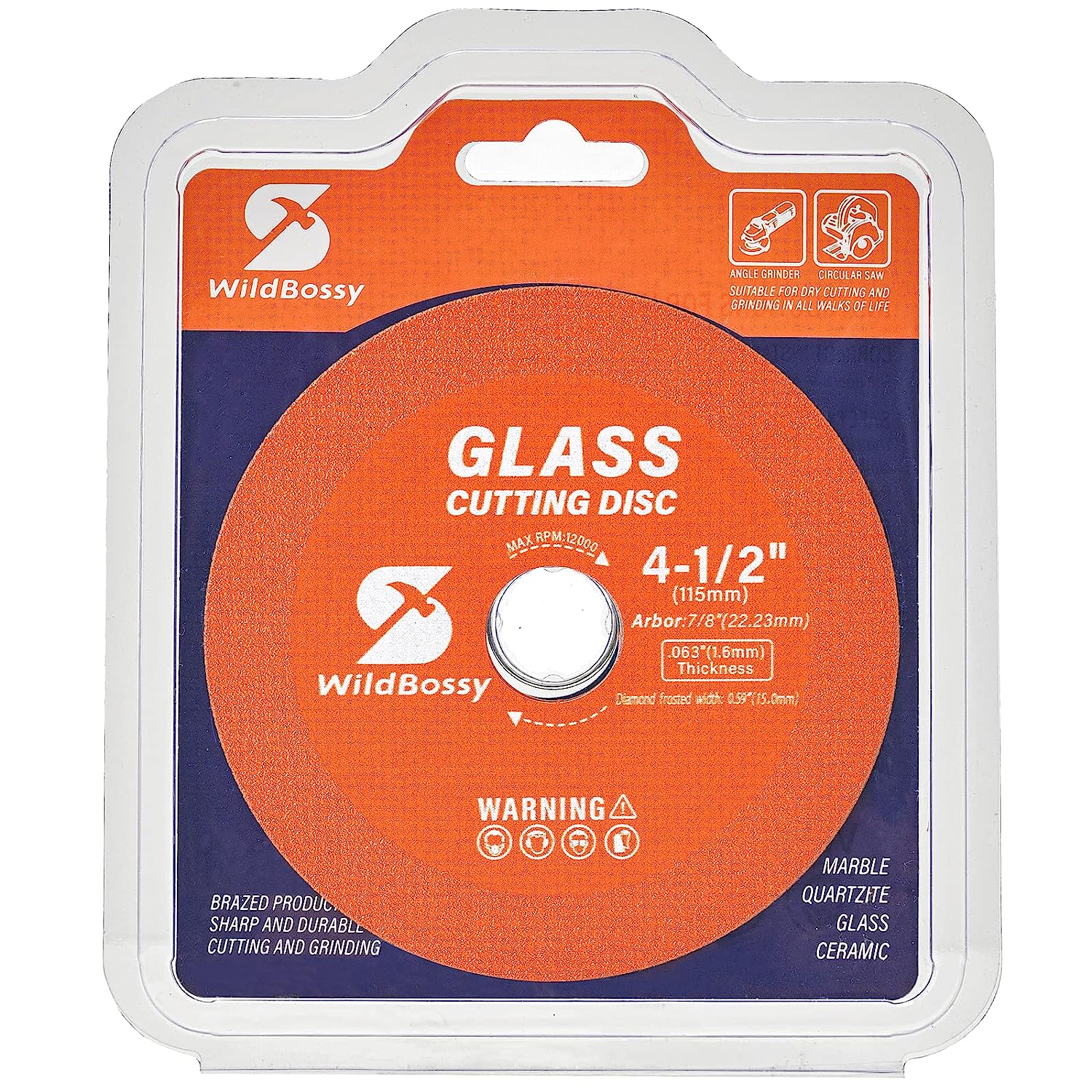 Glass Cutting Disc 4-1/2 Inch for Angle Grinder with [...]