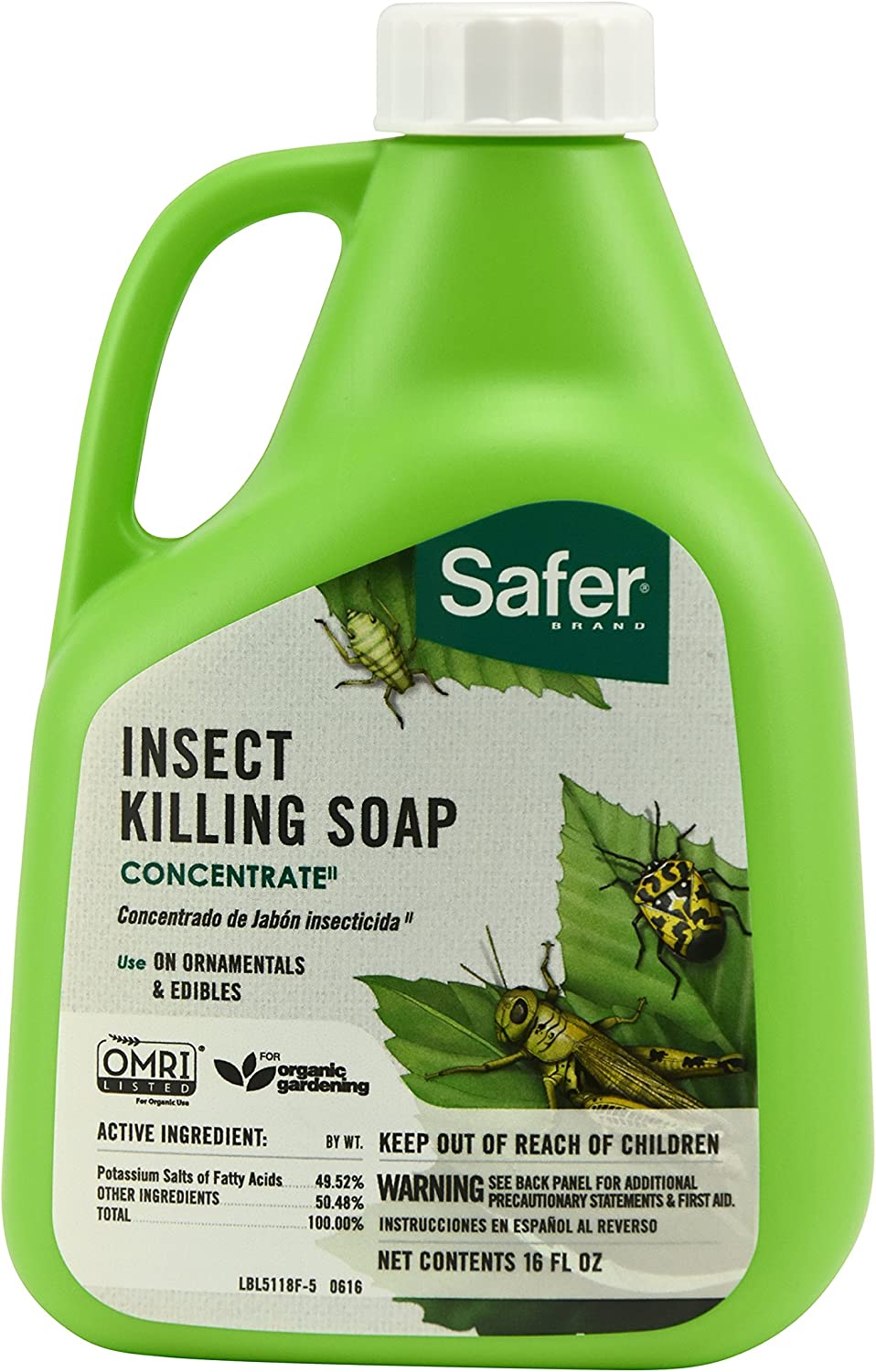 Safer 5118-6 Insect Killing Soap Concentrate - [...]
