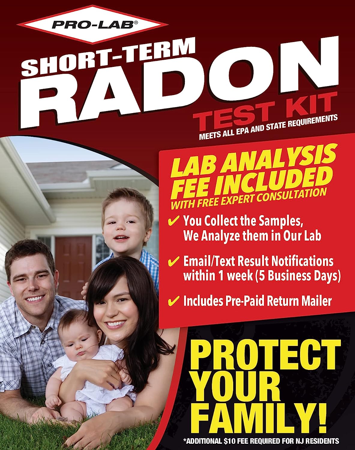 PRO-LAB Radon Gas Short-Term Test Kit – 2 Detectors [...]