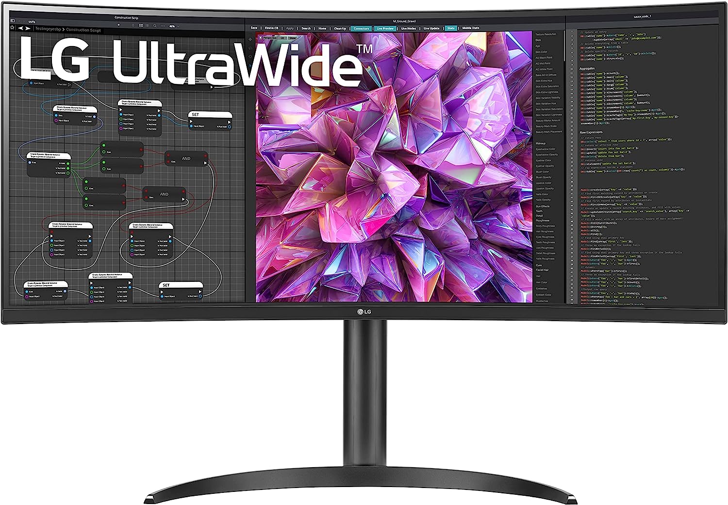 LG UltraWide QHD 34-Inch Curved Computer Monitor [...]