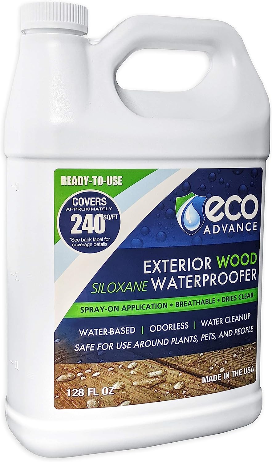 Eco Advance Wood Siloxane Waterproofer - 1 Gallon