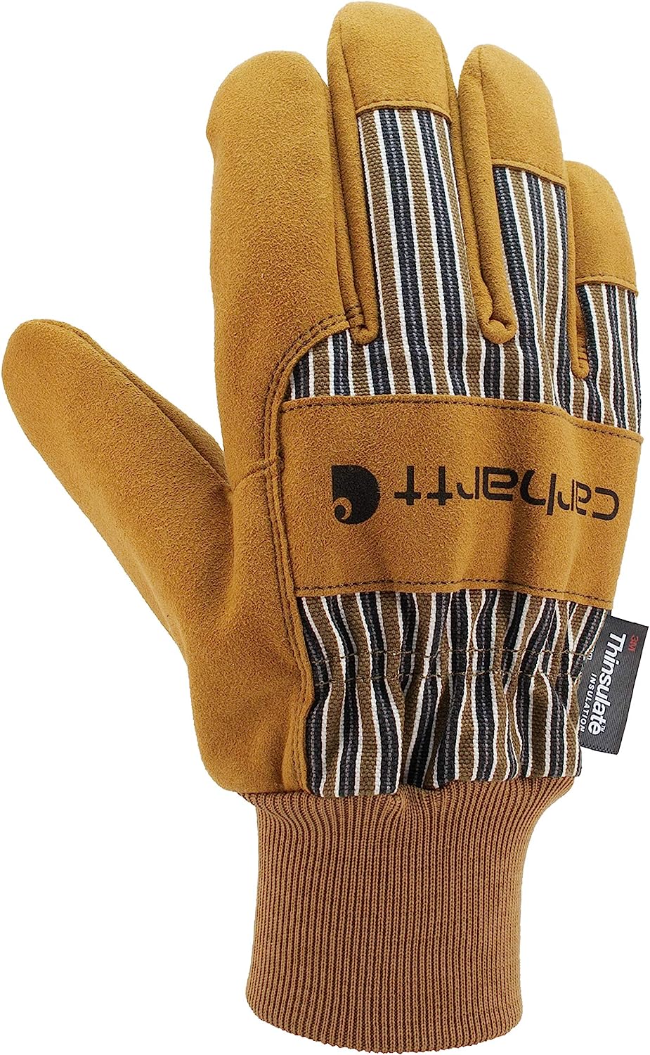 Carhartt Men's Insulated Suede Work Glove with Knit Cuff