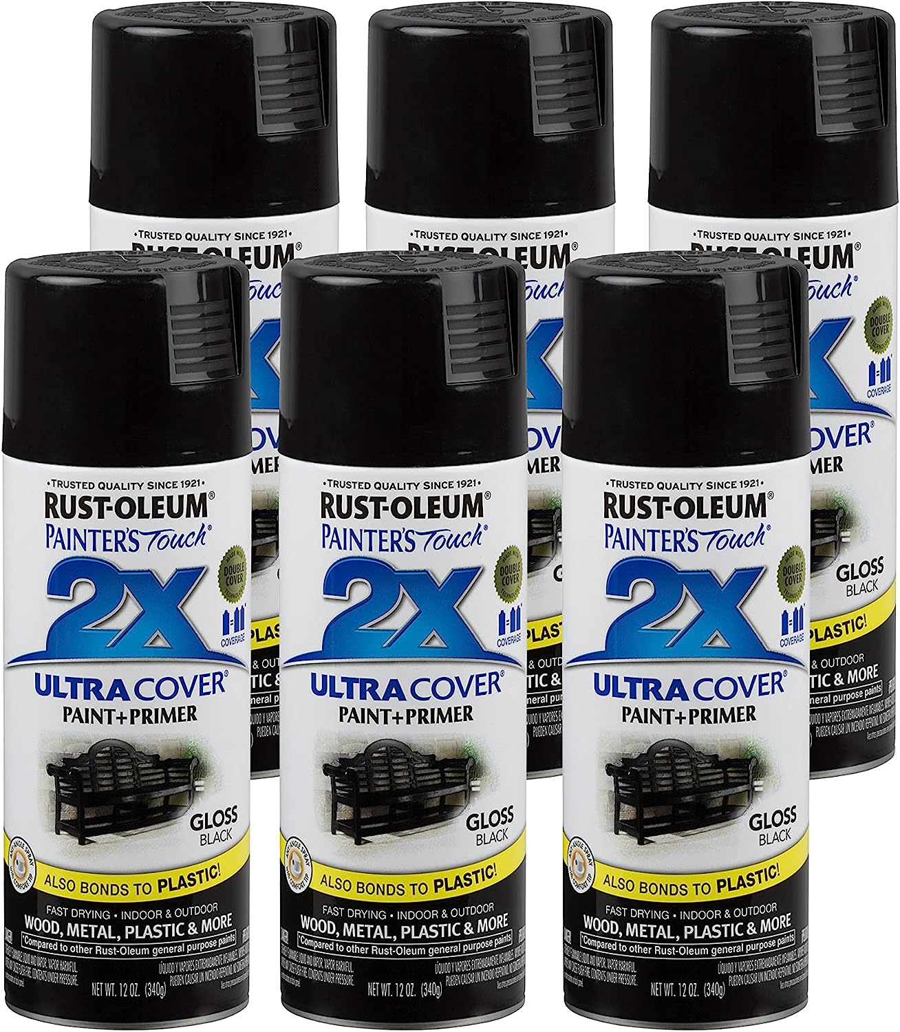 Rust-Oleum 249122-6PK Painter's Touch 2X Ultra Cover [...]