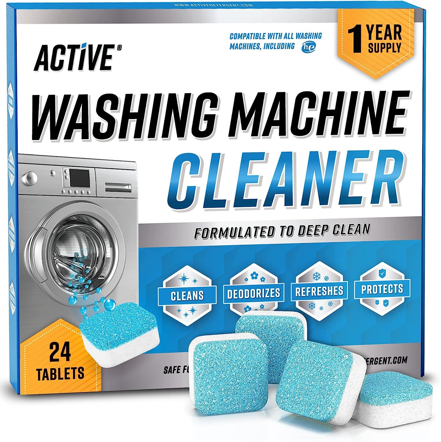 Washing Machine Cleaner Descaler 24 Pack - Deep [...]