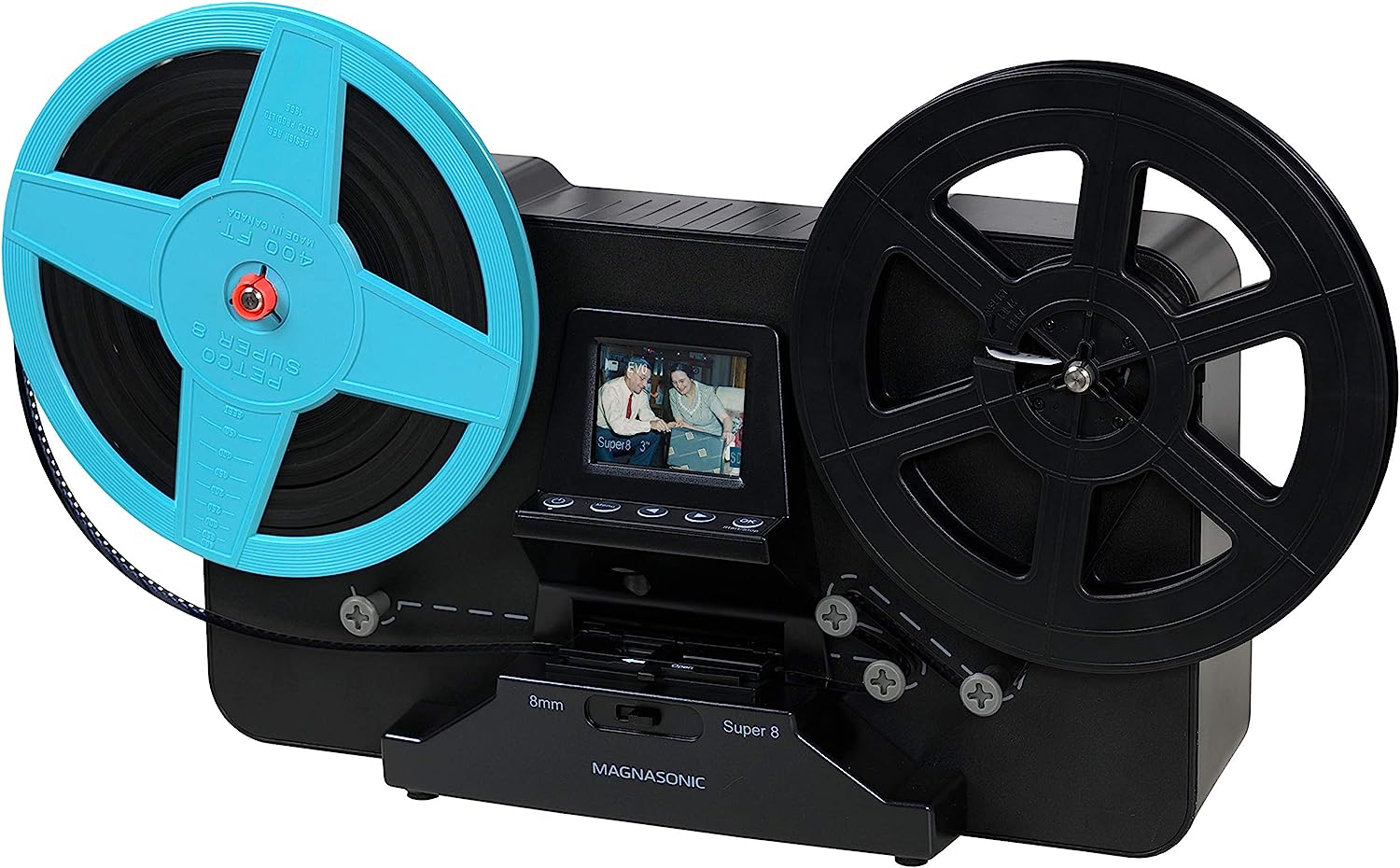 Magnasonic Super 8/8mm Film Scanner, Converts Film [...]