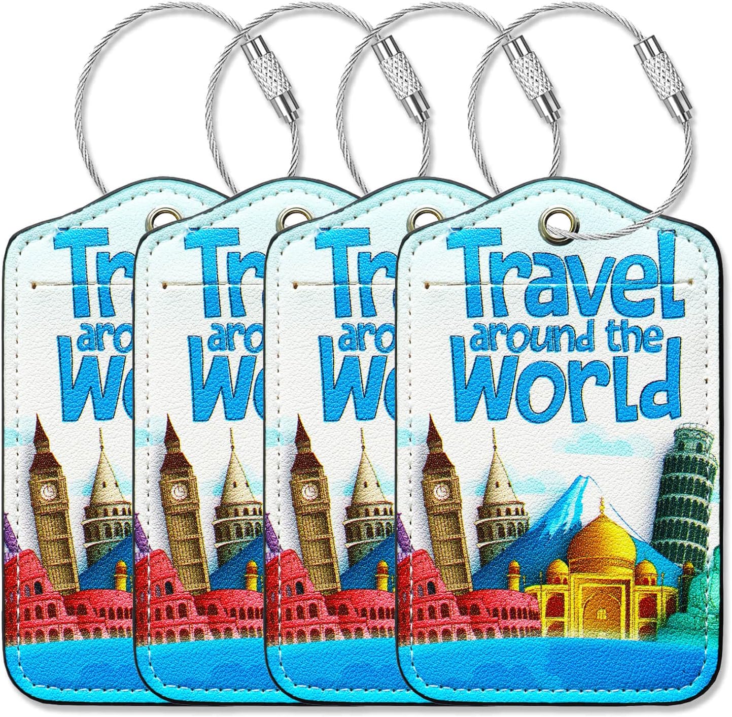 Gowraps Luggage Tags for Suitcases-Leather Luggage Tag [...]