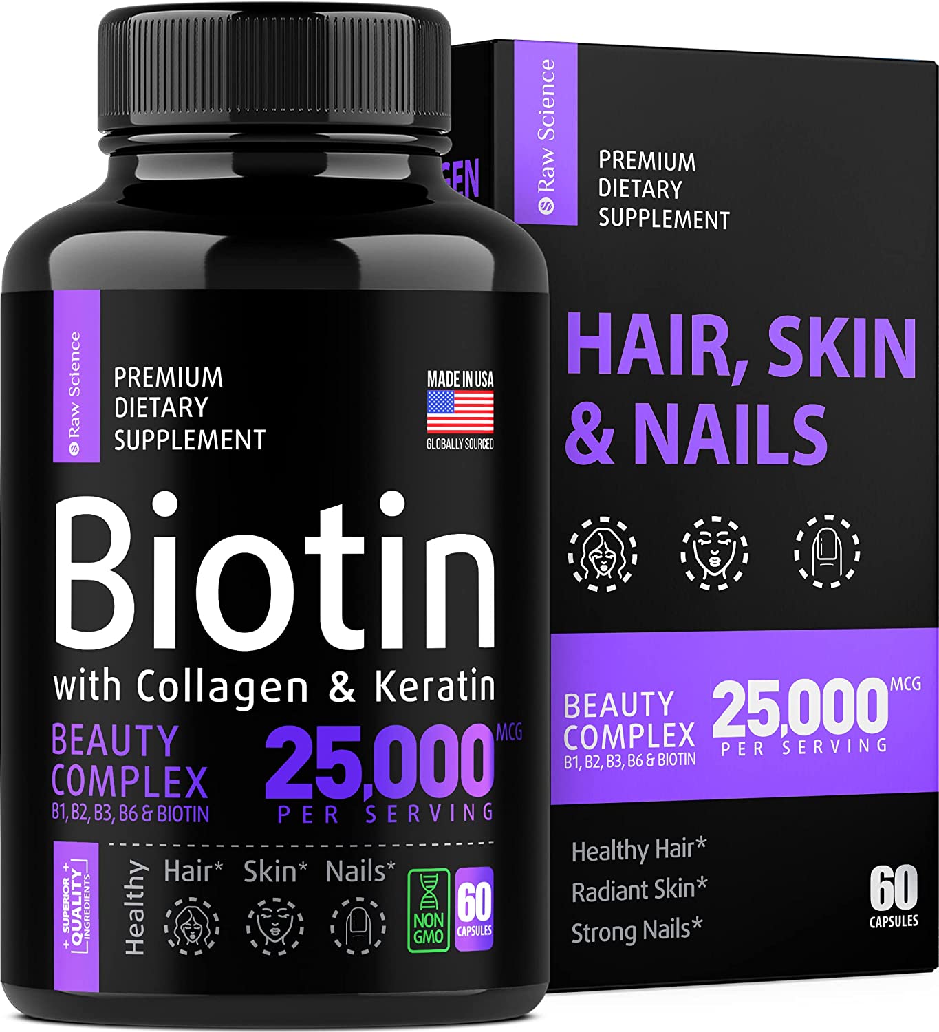 Biotin Collagen Keratin Supplement – Hair Growth for [...]